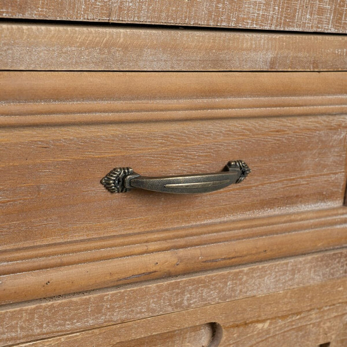 Servantă 80 x 36 x 155 cm Lemn de brad Lemn MDF