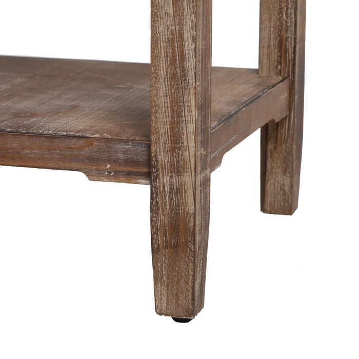 Mobilă pentru Hol cu Sertare NATURE 80 x 36 x 90 cm Lemn de brad Lemn MDF