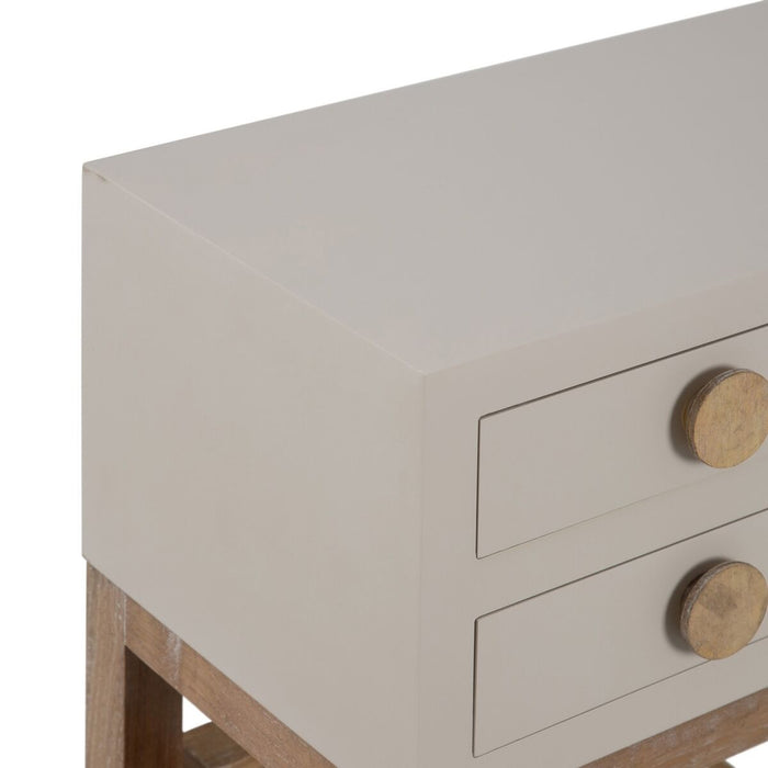 Servantă MIZUCHI 63 x 27 x 69,5 cm Lemn Gri Maroniu DMF