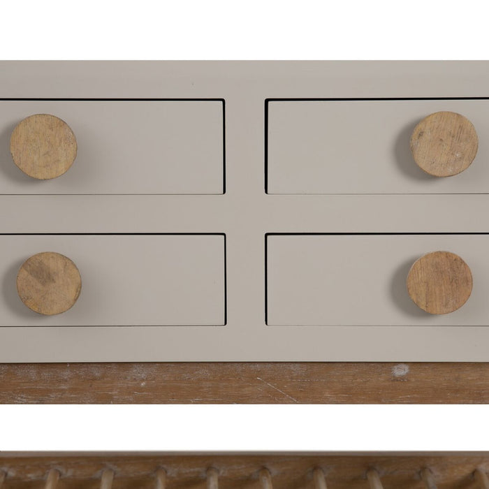 Servantă MIZUCHI 63 x 27 x 69,5 cm Lemn Gri Maroniu DMF