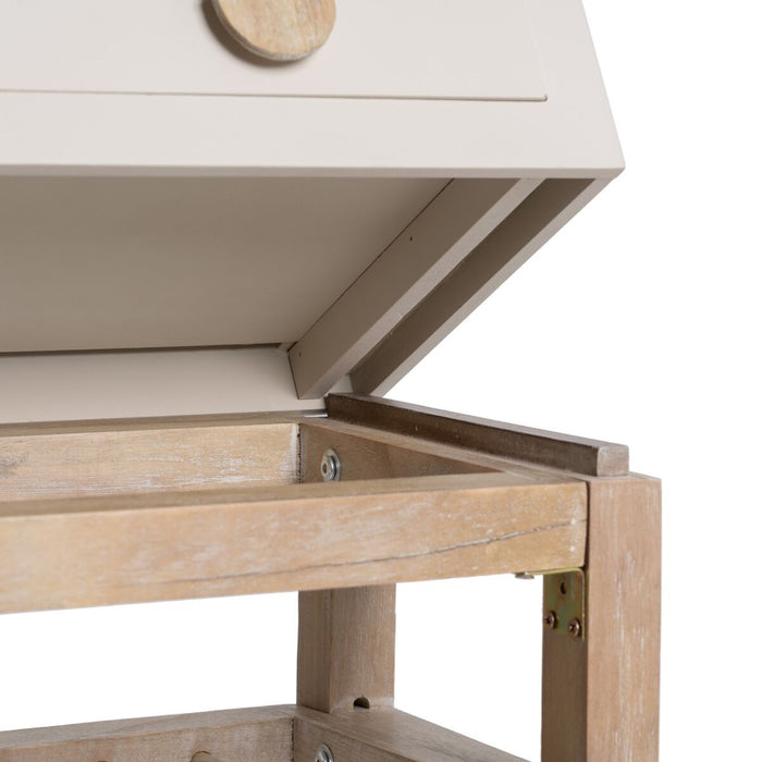 Servantă MIZUCHI 63 x 27 x 69,5 cm Lemn Gri Maroniu DMF