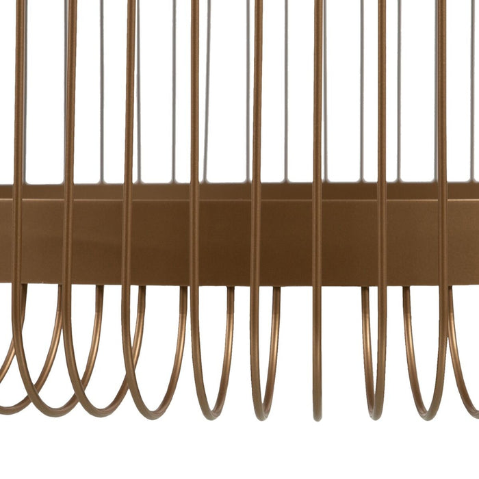 Masa de Cafea 81 x 81 x 45,5 cm Geam Metal