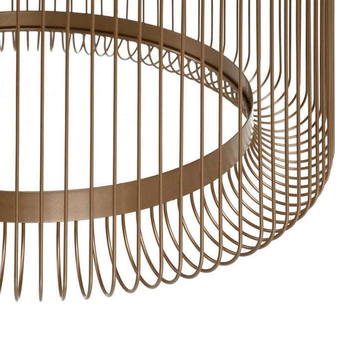 Masa de Cafea 81 x 81 x 45,5 cm Geam Metal