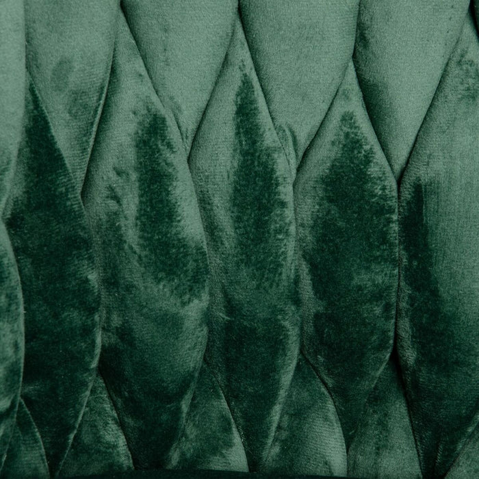 Scaun de Sufragerie 65 x 55 x 82 cm Negru Verde