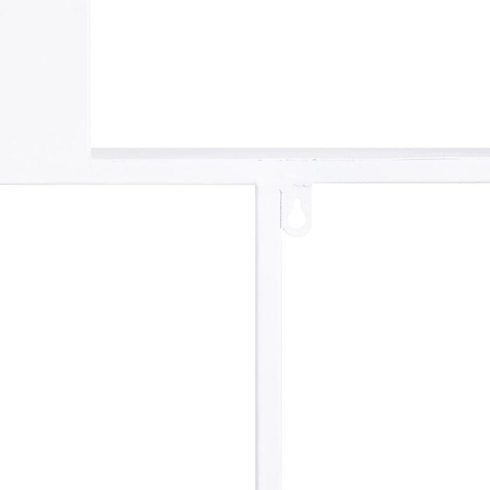 Raft SQUARE 100 x 22 x 175 cm Metal Alb