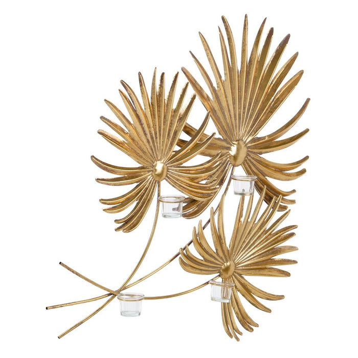 Decorațiune de Perete 77 x 11 x 96 cm Auriu* Metal