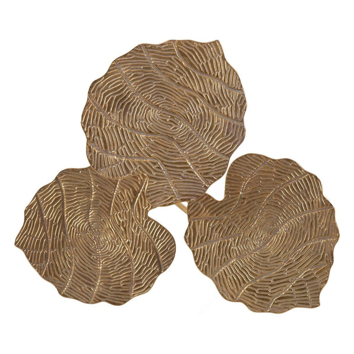Masa laterală 64,5 x 54 x 78 cm Auriu* Metal