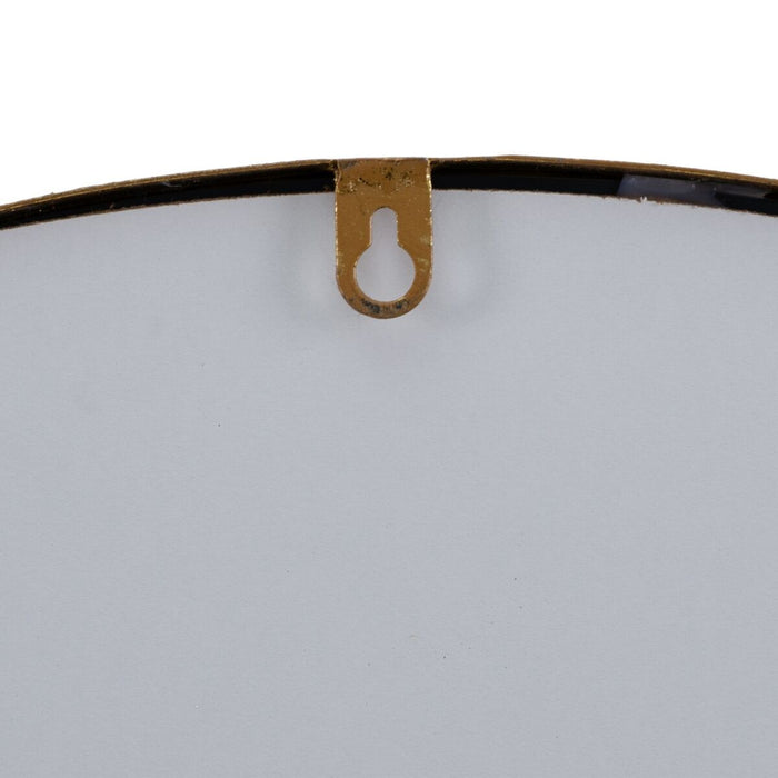 Decorațiune de Perete 70 x 3,5 x 70 cm Geam Auriu* Metal