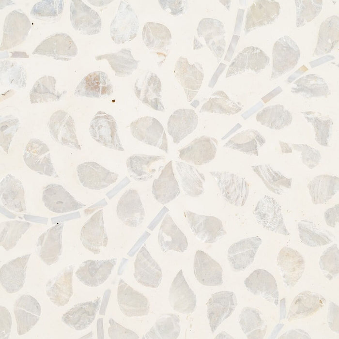 Masa laterală Bej Maro Sidef 40 x 40 x 45 cm Lemn MDF