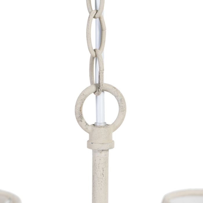 Lustră 51 x 50 x 96 cm Metal Gri Maroniu Ø 15 cm Clasic