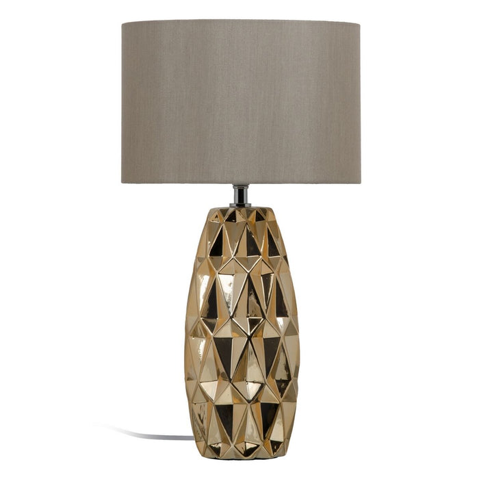 Lampă de masă Auriu* Champagne Ceramică 60 W 220 V 240 V 220-240 V 27 x 27 x 48 cm