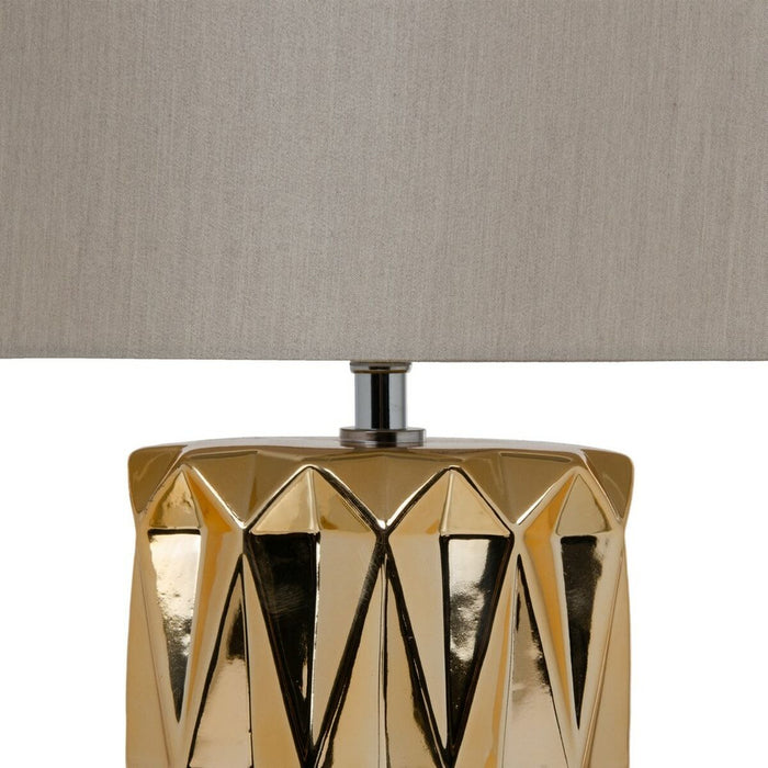Lampă de masă 34 x 20 x 54 cm Ceramică Auriu*