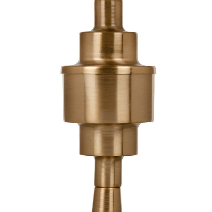 Lampă de masă Alb Auriu* Poliester Metal Fier 60 W 220 V 240 V 220 -240 V 28 x 28 x 48,5 cm