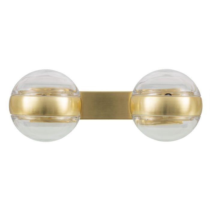 Lampă de Perete 40 x 15 x 17,5 cm Geam Auriu* Fier