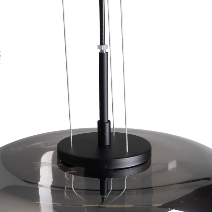 Lustră Geam Gri 30 x 30 x 120 cm