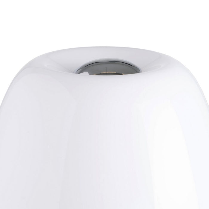 Lampă de masă Alb Argintiu Metal Geam Fier Hierro/Cristal 60 W 220 V 240 V 220 -240 V 28 x 28 x 56 cm