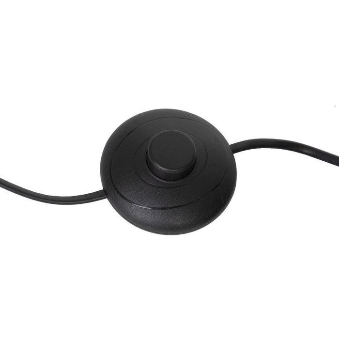 Lampă cu Picior 24 x 17 x 160 cm Geam Auriu* Metal