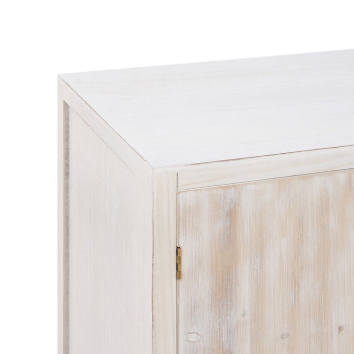 Mobilă pentru Hol cu Sertare DUNE Natural Alb Lemn de brad 80 x 40 x 80 cm