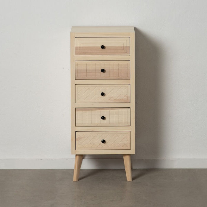 Dulap cu Sertare MARIE 42 x 40,2 x 100 cm Natural Lemn DMF