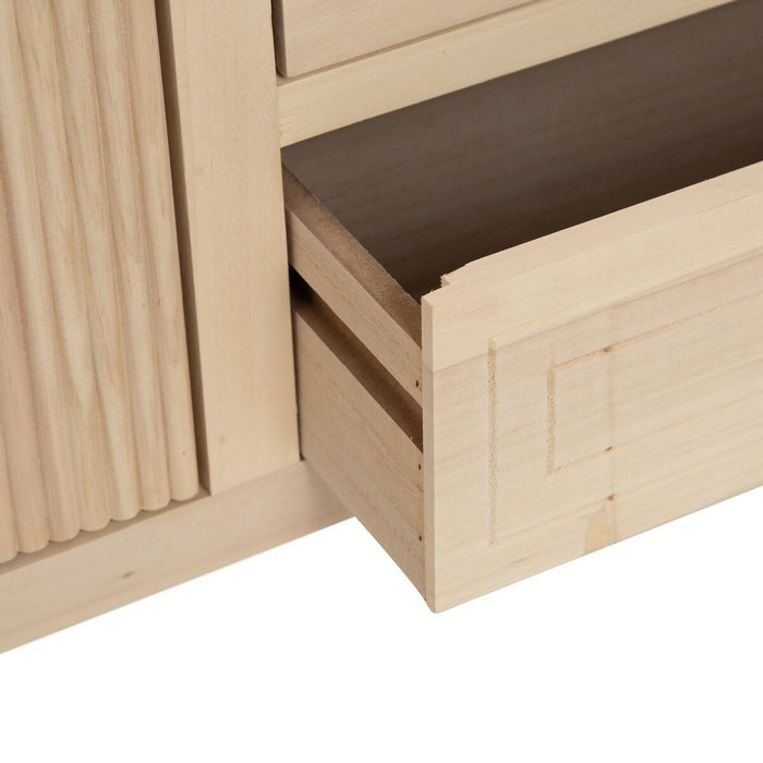 Servantă MARIE Natural Lemn 140 x 40 x 76 cm DMF