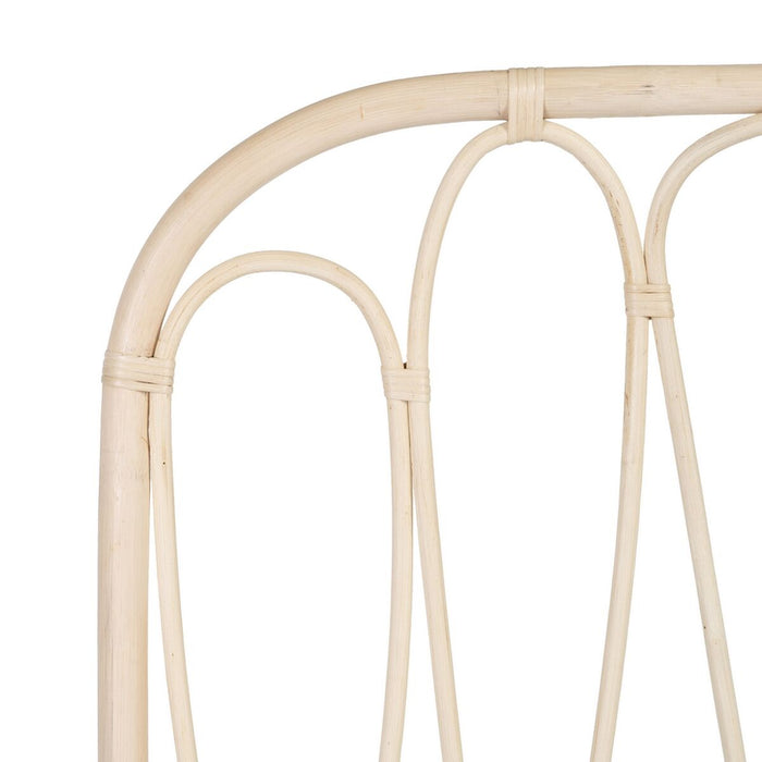Tăblie de Pat 160 x 3 x 125 cm Natural Ratan