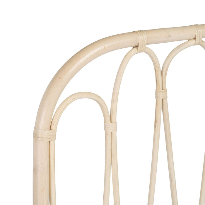 Tăblie de Pat 160 x 3 x 125 cm Natural Ratan