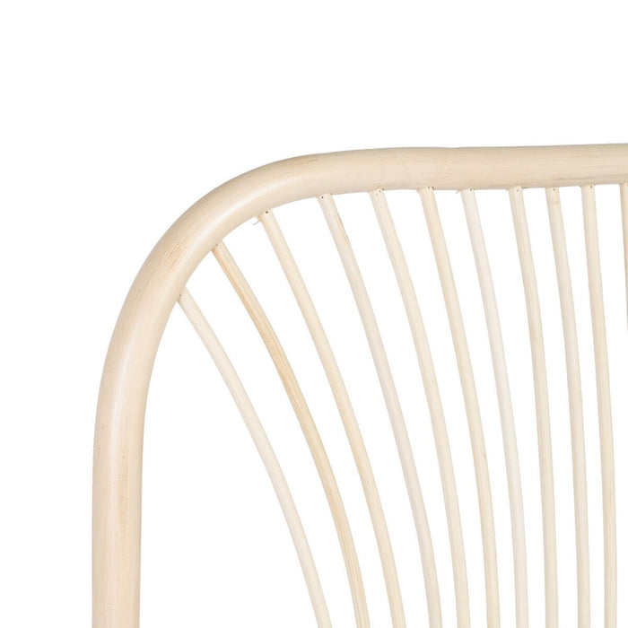 Tăblie de Pat 160 x 3 x 125 cm Natural Ratan