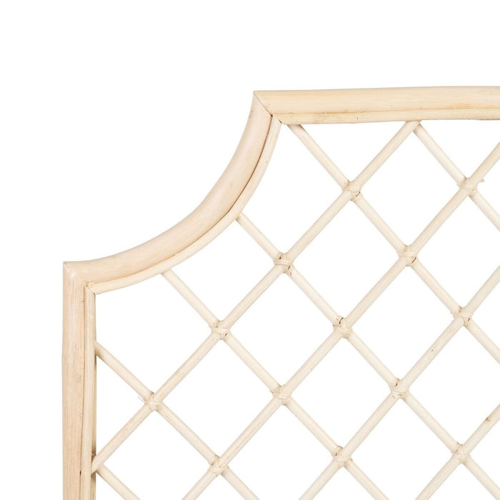 Tăblie de Pat 160 x 3 x 125 cm Natural Ratan