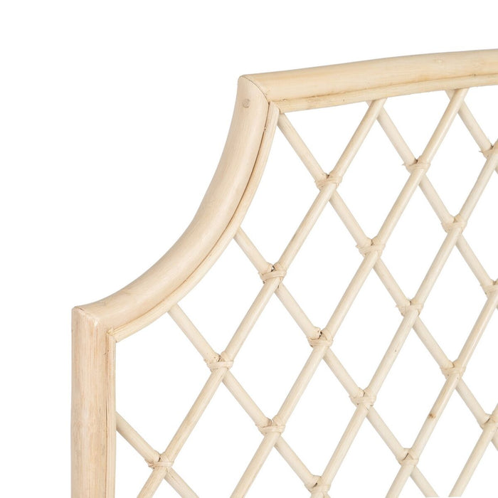 Tăblie de Pat 160 x 3 x 125 cm Natural Ratan
