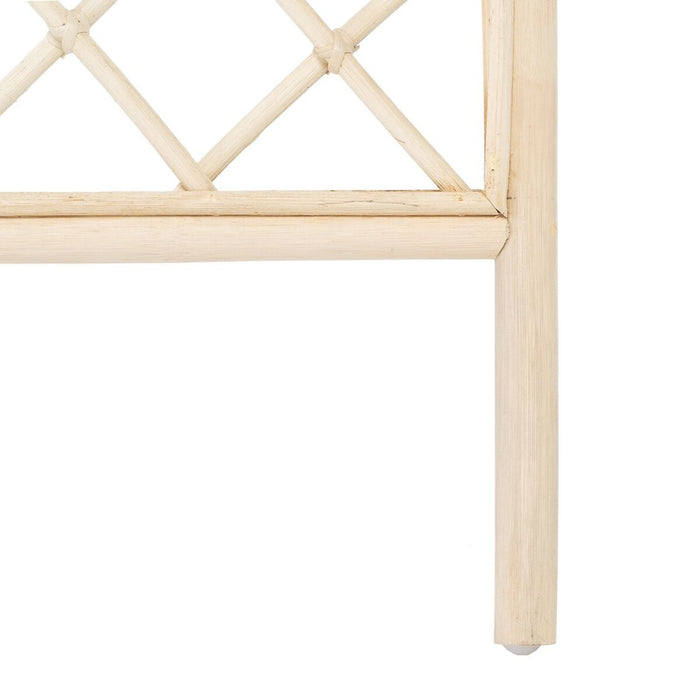 Tăblie de Pat 160 x 3 x 125 cm Natural Ratan