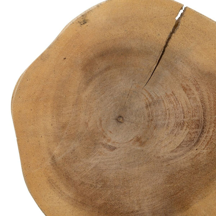 Figură Decorativă Natural Negru 17 x 17 x 31 cm