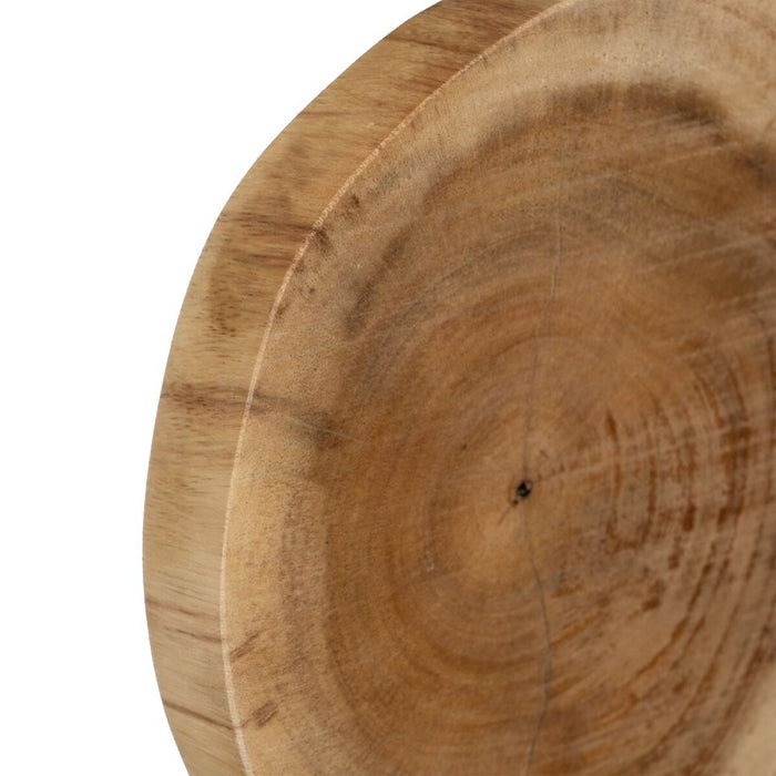 Figură Decorativă 22 x 22 x 39 cm Natural Negru