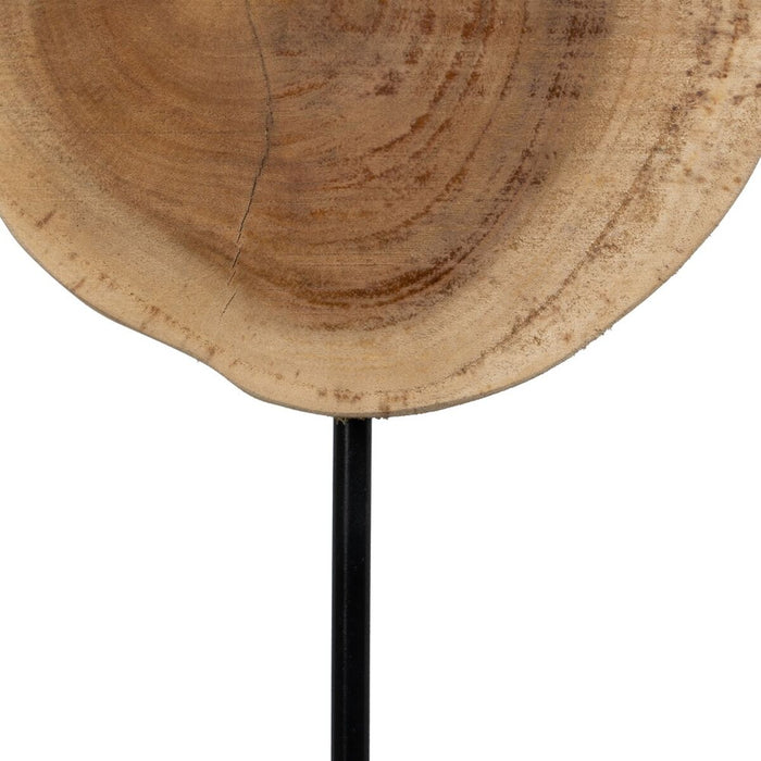 Figură Decorativă 22 x 22 x 39 cm Natural Negru