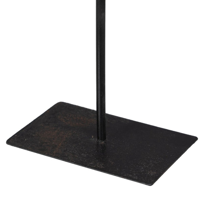 Figură Decorativă 22 x 22 x 39 cm Natural Negru