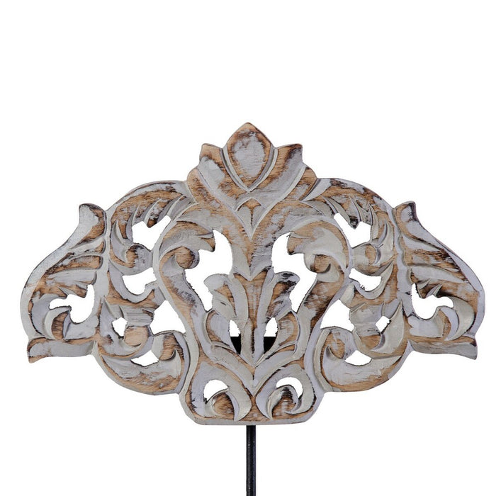 Figură Decorativă 30 x 7,5 x 31,5 cm Natural