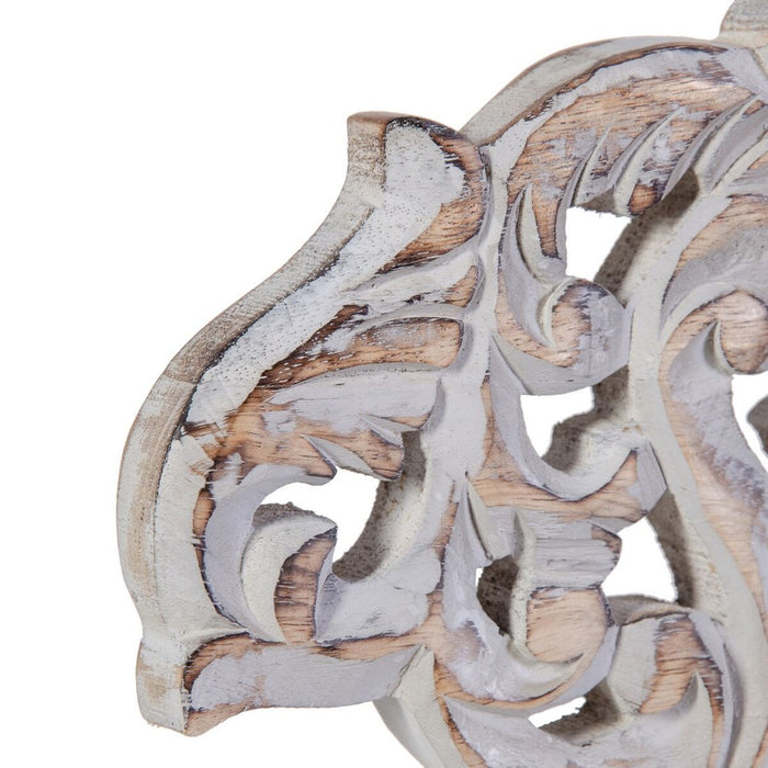 Figură Decorativă 30 x 7,5 x 31,5 cm Natural