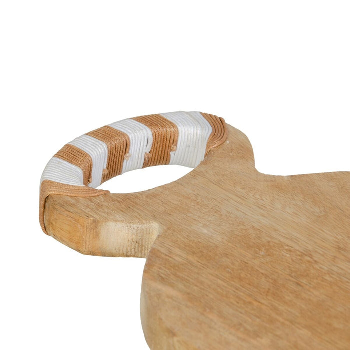 Masă de tăiat 38 x 18 x 2 cm Natural Lemn de mango