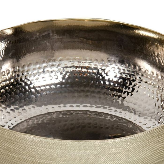 Decorațiune pentru Centrul Mesei 31 x 31 x 11 cm Auriu* Aluminiu