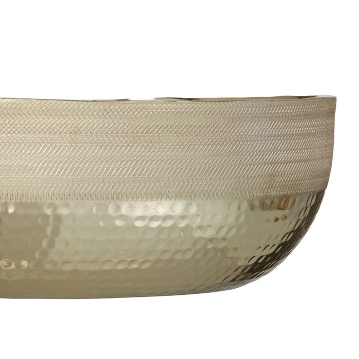 Decorațiune pentru Centrul Mesei 31 x 31 x 11 cm Auriu* Aluminiu