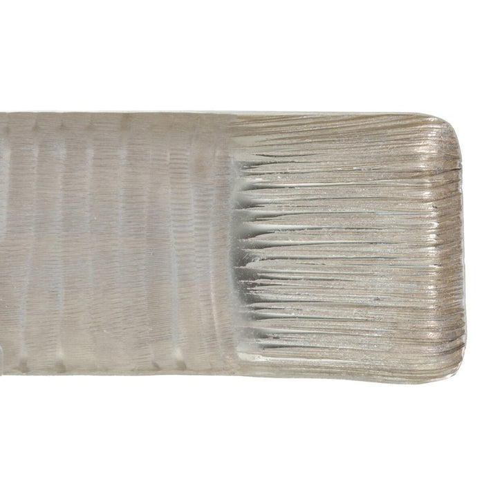 Decorațiune pentru Centrul Mesei 38,5 x 15 x 2,5 cm Argintiu Aluminiu