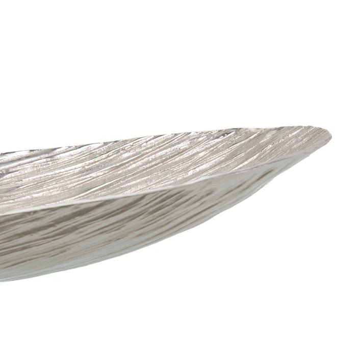 Decorațiune pentru Centrul Mesei 63 x 16 x 10 cm Argintiu Aluminiu