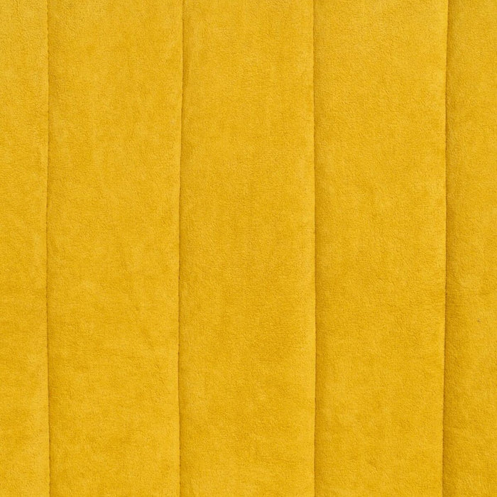 Fotoliu 63 x 50 x 83 cm Țesut Sintetic Lemn Galben