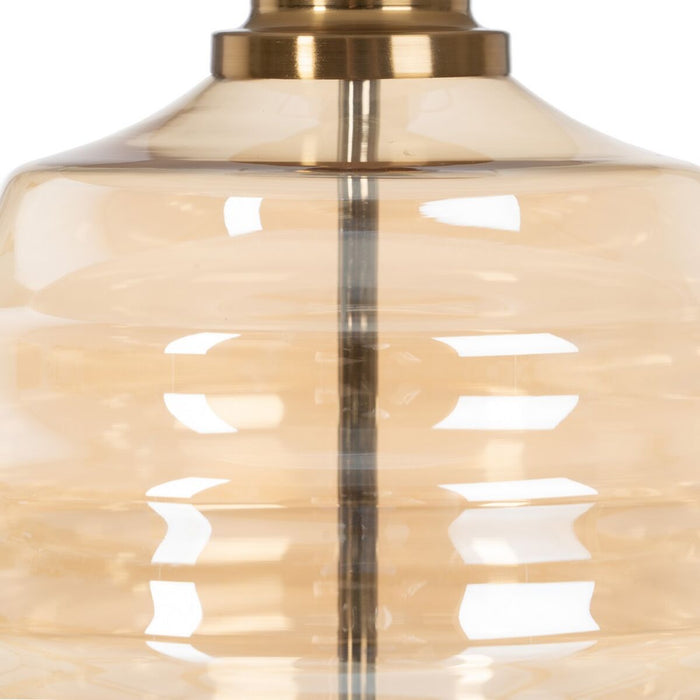 Lampă de masă Auriu* Lin Metal Fier 40 W 220 V 30 x 30 x 47 cm