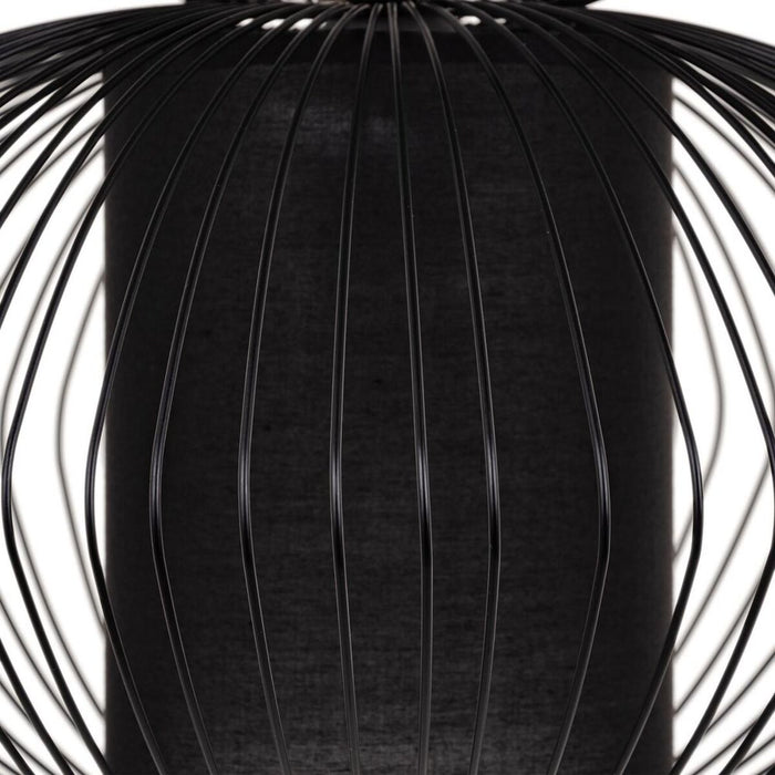 Lustră 44,5 x 44,5 x 49 cm Ø 44,5 cm Negru Fier