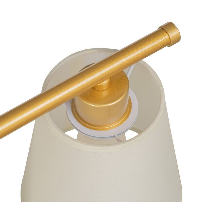 Lampă de Perete 82 x 20 x 25 cm Auriu* Metal Modern