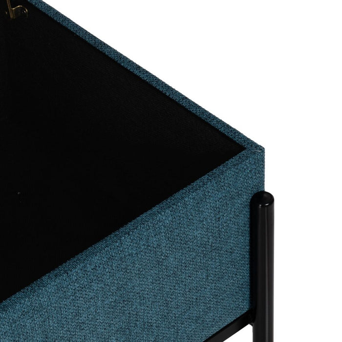 Cufăr 123 x 40 x 43 cm Țesut Sintetic Metal