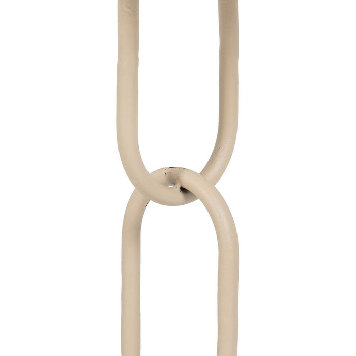 Masa laterală 30,5 x 30,5 x 50 cm Crem Fier