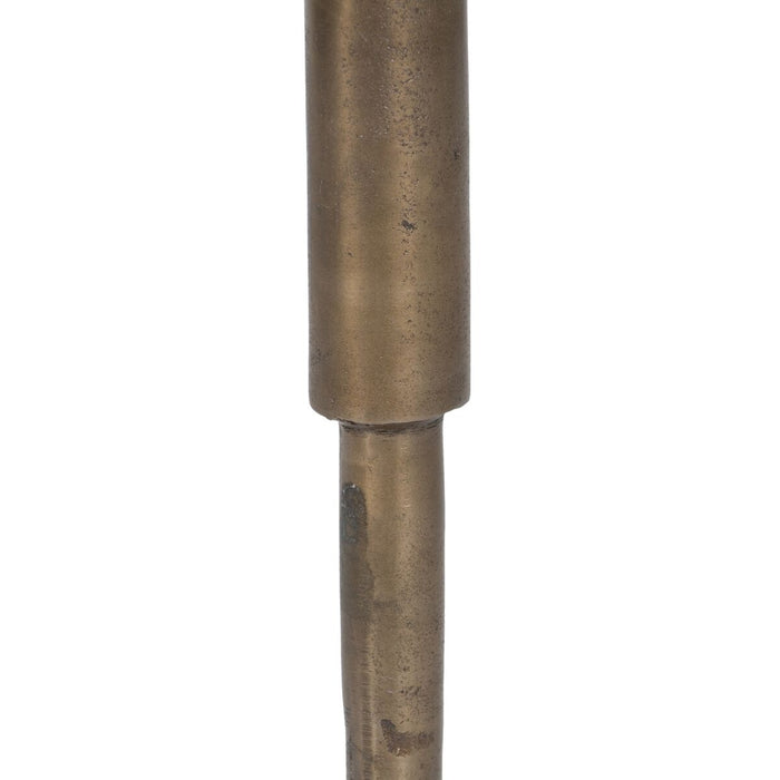 Masa laterală 41 x 31,5 x 49 cm Geam Auriu* Metal