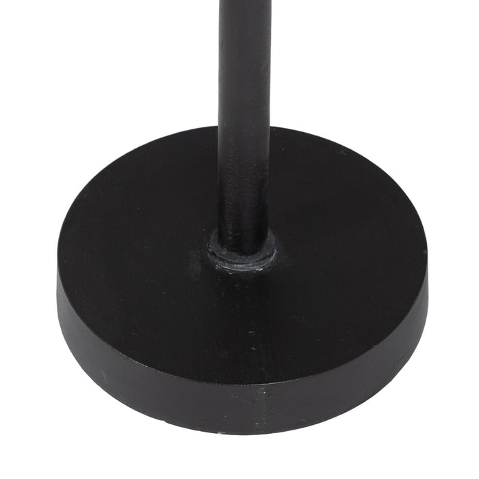 Masa laterală 41 x 32 x 59 cm Geam Negru Metal