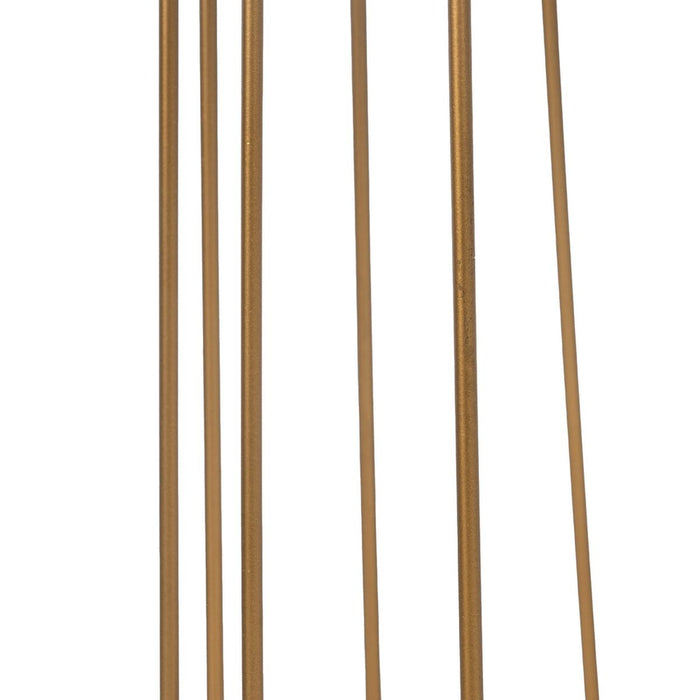 Masa laterală 40,5 x 40,5 x 62 cm Auriu* Alb Fier